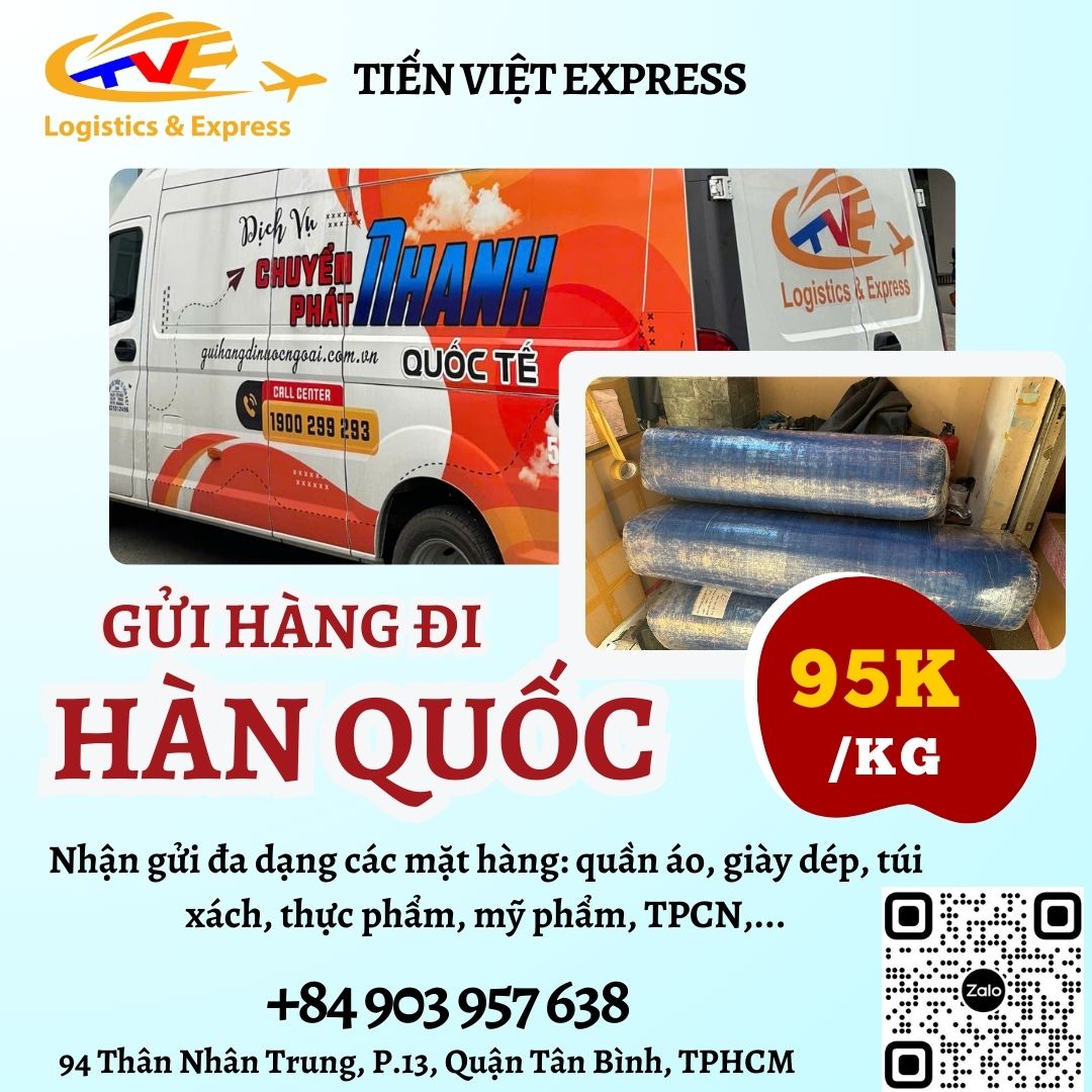 Gửi hàng đi Hàn Quốc - Tiến Việt Express